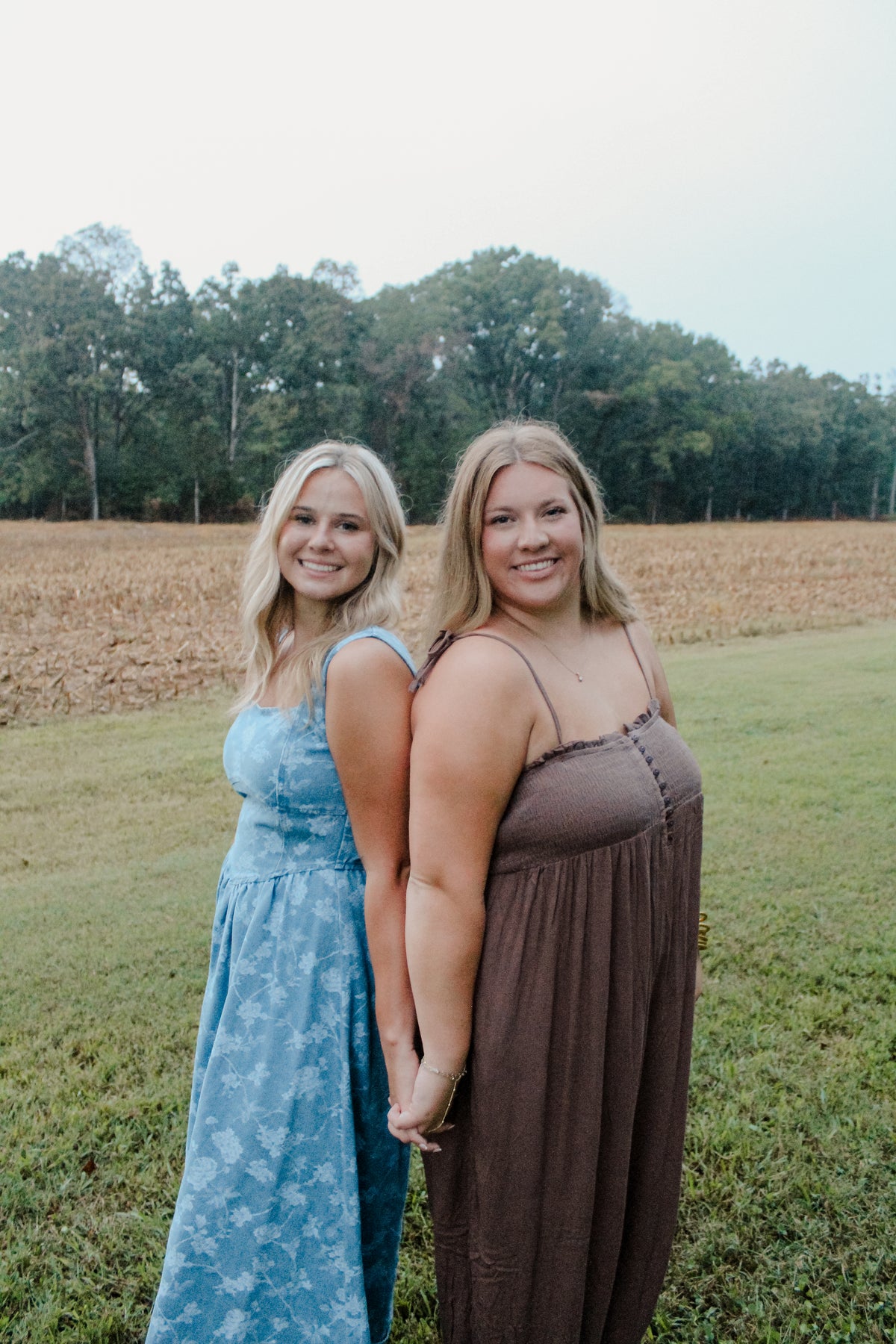 Floral Denim Dreams Dress