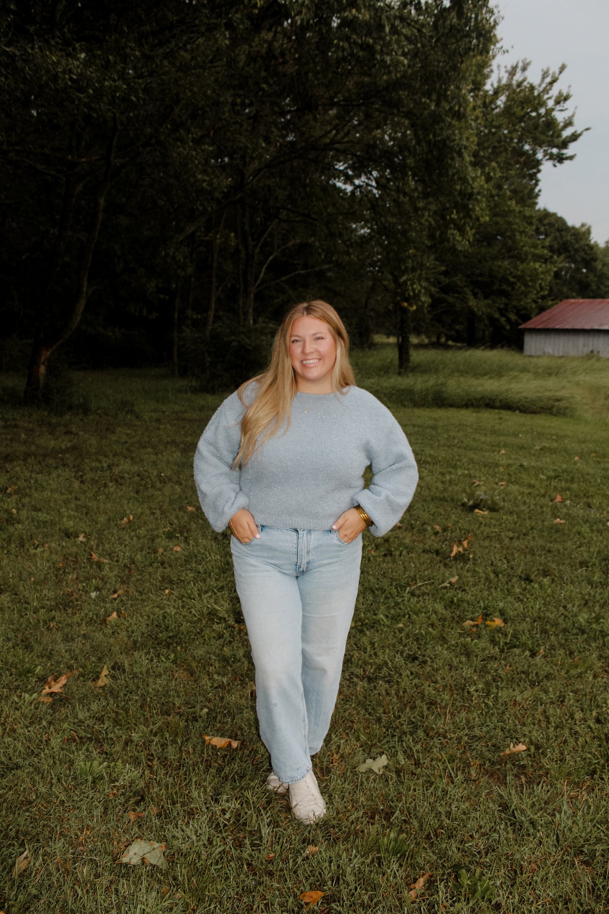 Blue Sweater