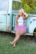 Sweet Magnolia Gingham Shorts