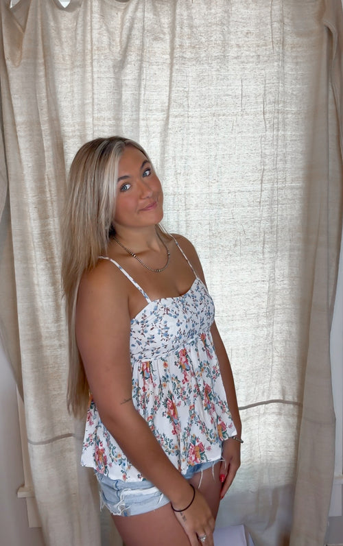 Floral Tank
